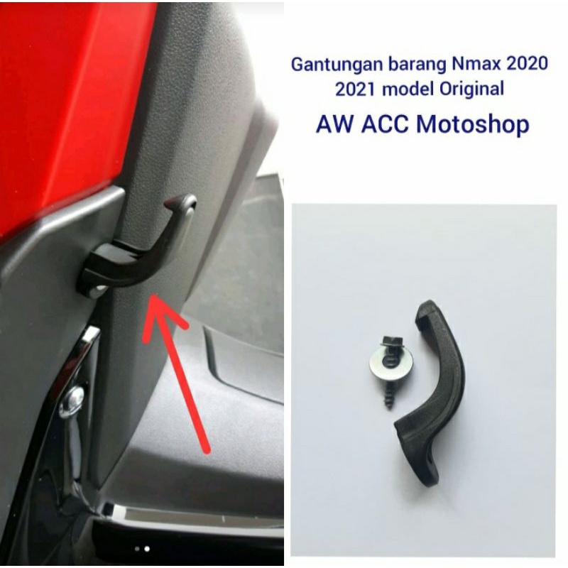 Gantungan cantolan barang Yamaha new nmax 2020 - 2023 model originall