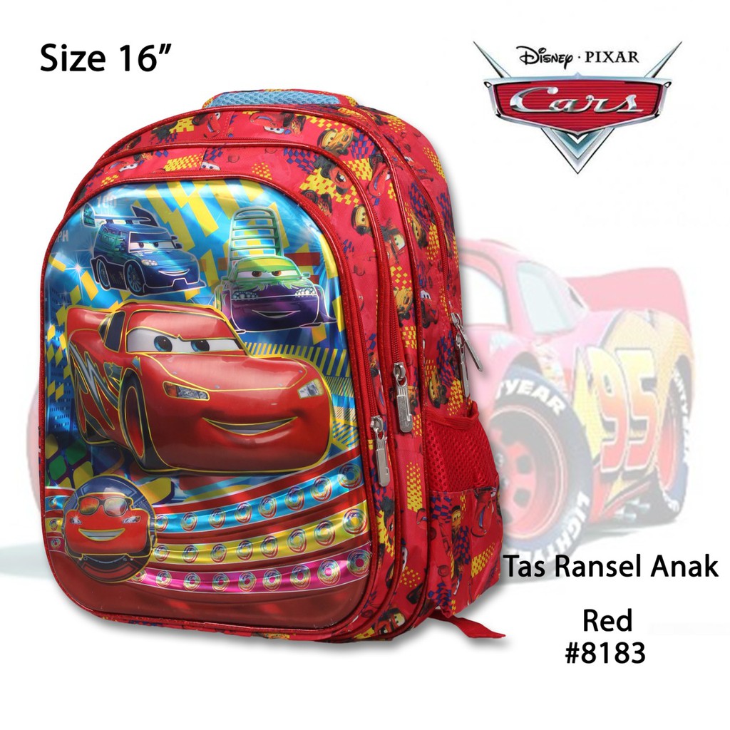 Tas Sekolah SD Anak Anak Berkarakter 8183-16 Ransel Cartoon,[Ransel Anak Sekolah Bermotif]