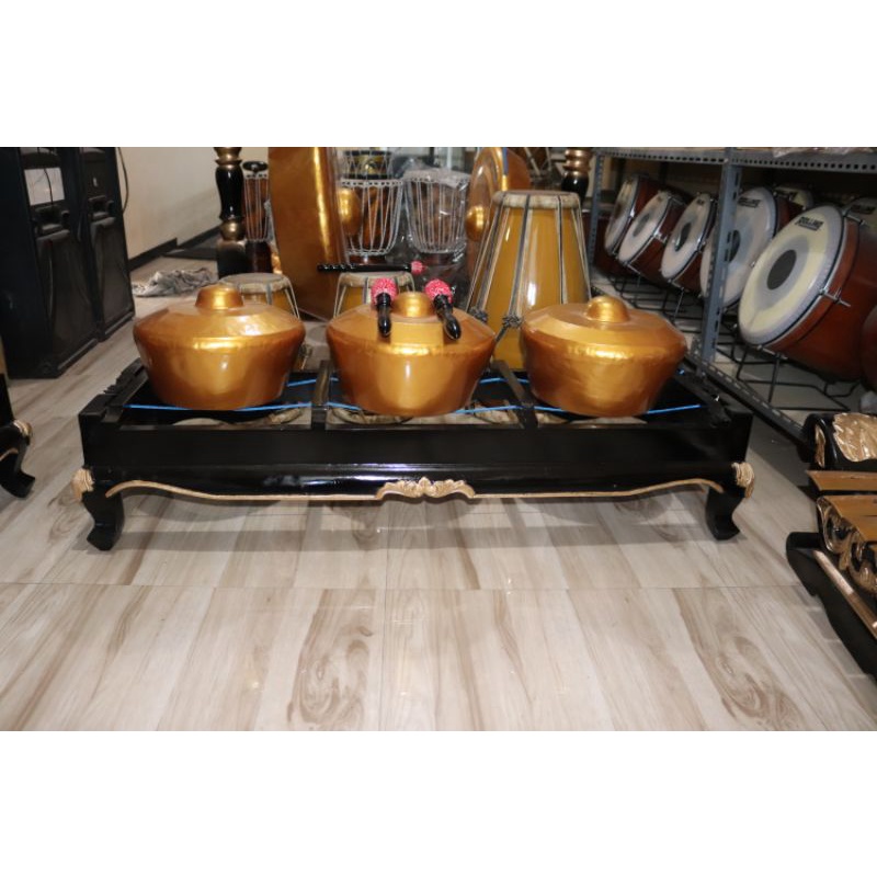 Kenong Jaranan Kuda Lumping Bahan Besi Plus Dudukan