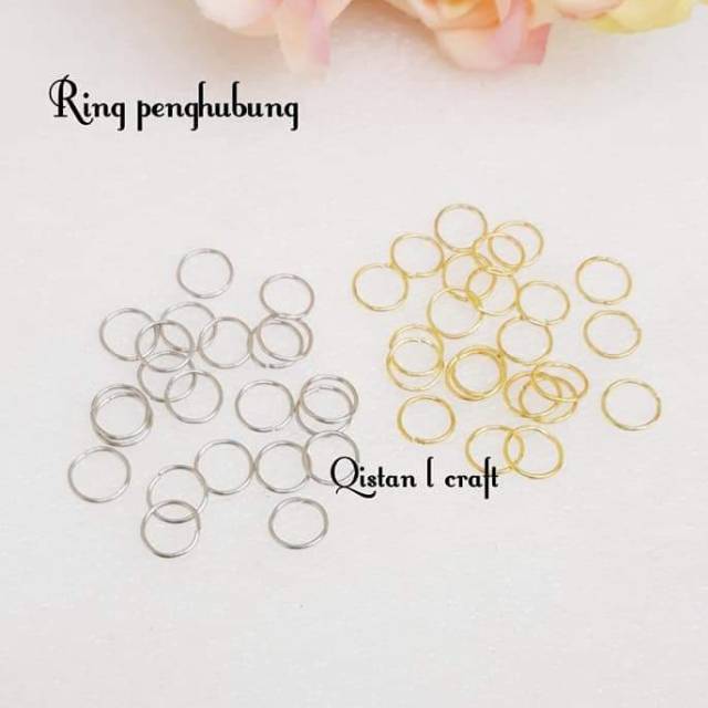 Ring penghubung gold dan silver 05 06 07 08 09 10