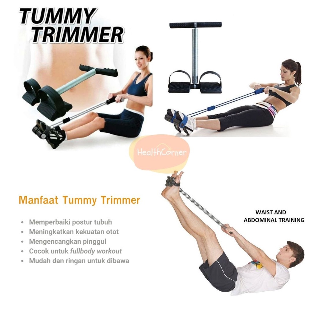 Tummy Trimmer Latihan Gym Olahraga Otot Perut Abs