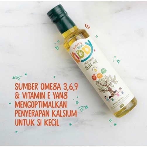 Yummy Bites Olive Oil 250ml - Minyak MPASI - Minyak Zaitun