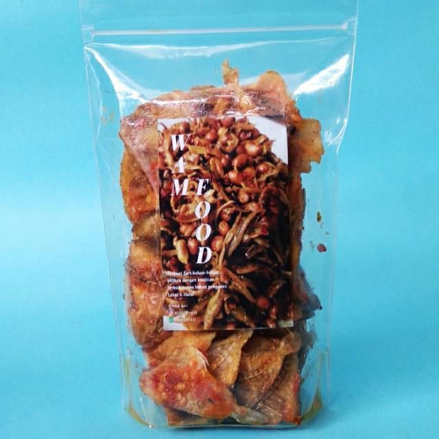 Ikan asin kapasan balado/ikan asin tipis 100gram