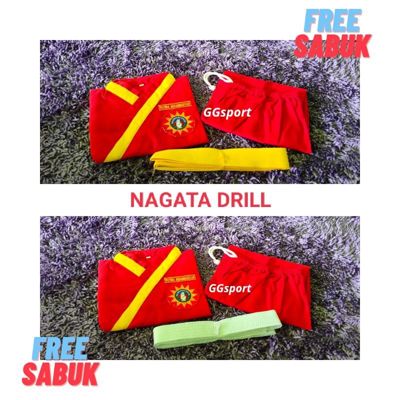 BAJU TAPAK SUCI (L) NAGATA DRILL