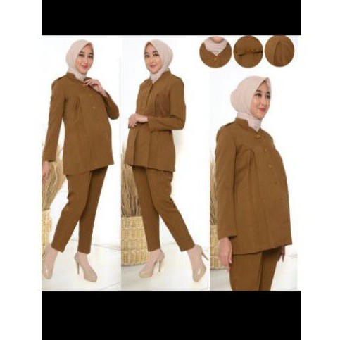 blazer hamil baju PNS Pemda kantor dinas