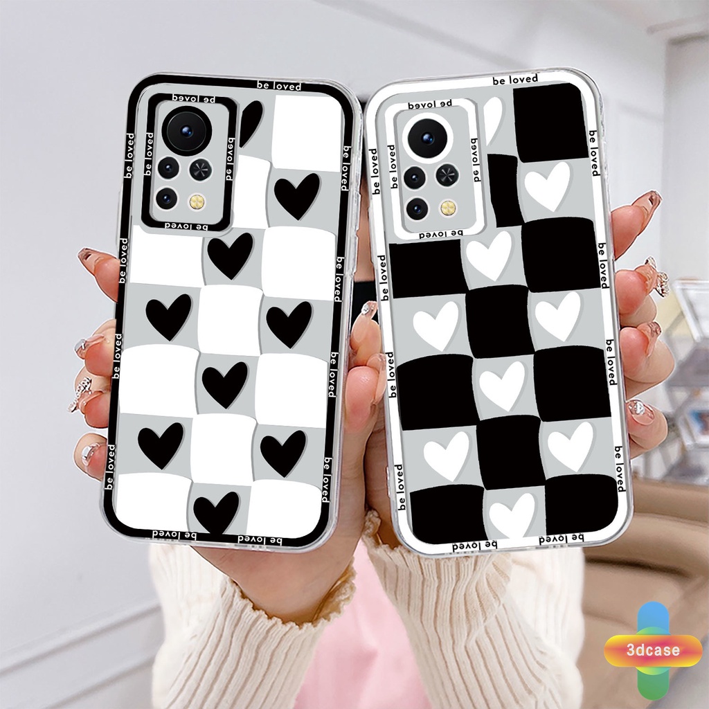 Casing Soft TPU Case Infinix Hot 10 11 Play 10 10t 10s NFC 10i 9 Pro 10 Lite 11 Plus Hot 9 Play 11 11S NFC Infinix Smart 6 5 4 4C 5 Pro Tencno Spark 5 PRO A15 A16 A9 A5 A7 A5S Y12 Y20 Y15S Y21S A12 Love Heart Couple Cover