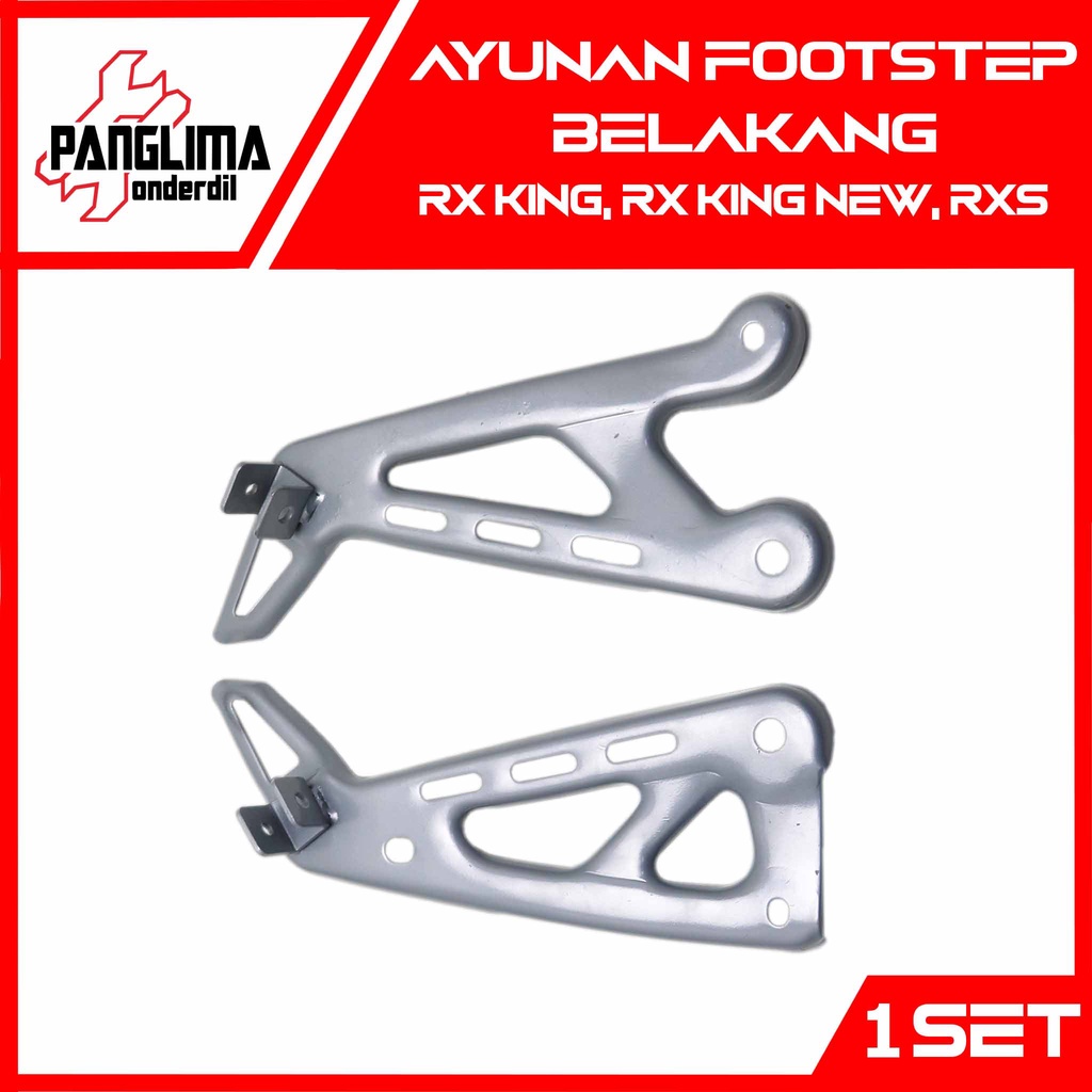 Ayunan Footstep Belakang RX King Lama-New-RXS-RXK Dudukan-Pangkon-Breket Kaki Foot Step