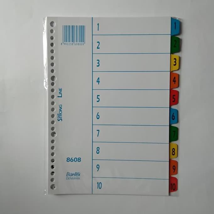 

Bantex 8608 B5 Divider (1 - 10)