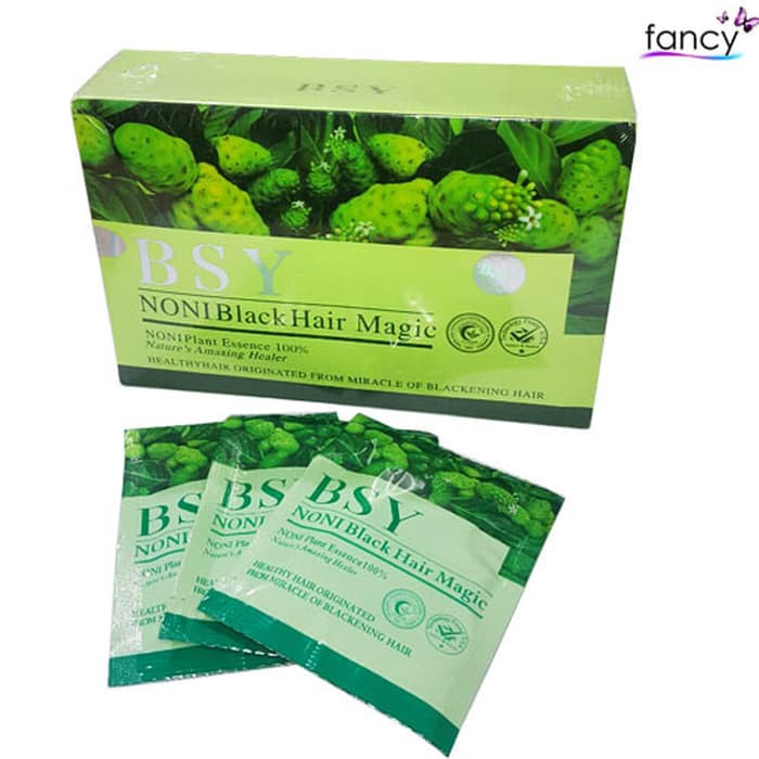 BSY Noni Black Hair Magic Shampoo (Semir Rambut)