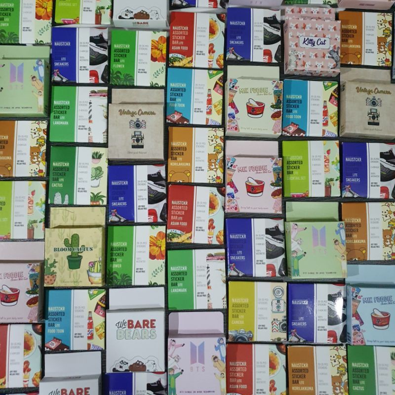 

(NAUSTCKR) SATUAN - AESTHETIC STICKER DAN STIKER VYNIL MURAH STIKER LUCU DECO BUJO SCRAPBOOK HP