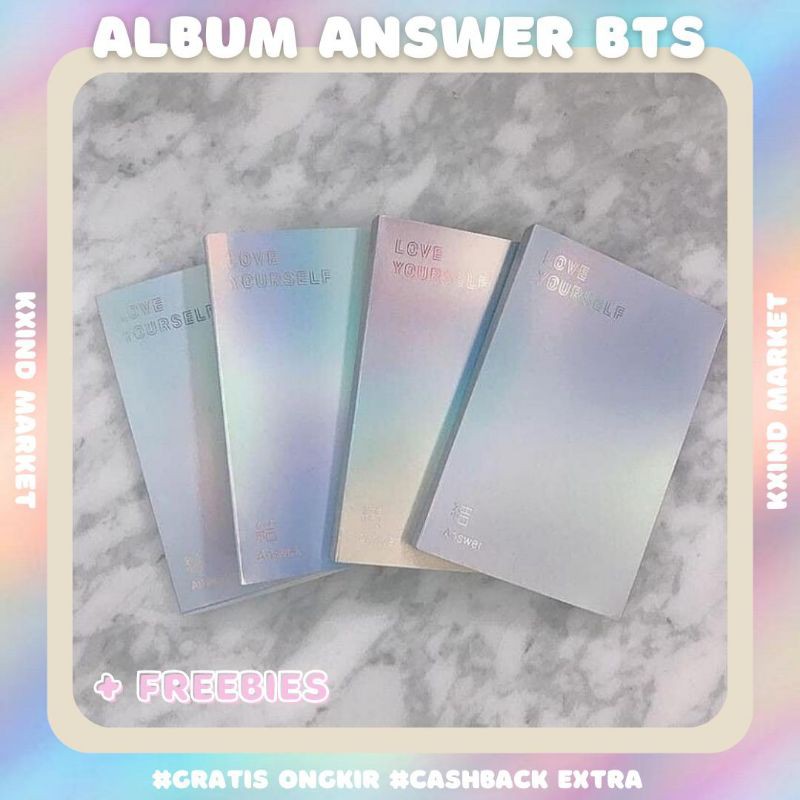 [SEALED] Album ANSWER BTS Official / Album BTS answer segel / album segel BTS / album bts