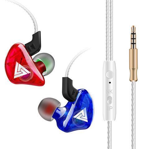 Qkz ck5 In-Ear Earphone Sport Stereo dengan Mic HD untuk Lari PK CK8 [Bayar Di Tempat]