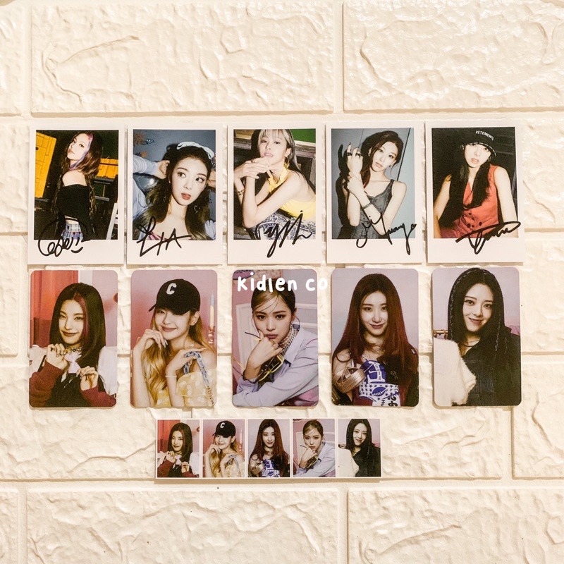 premium fankit itzy loco ver ♡ paket hemat fan kit crazy in love ♡ pas photo foto sticker stiker photocard photostrip polaroid bookmark mini cute gift hadiah kado ♡ grup yeji lia ryujin chaeryeong yuna