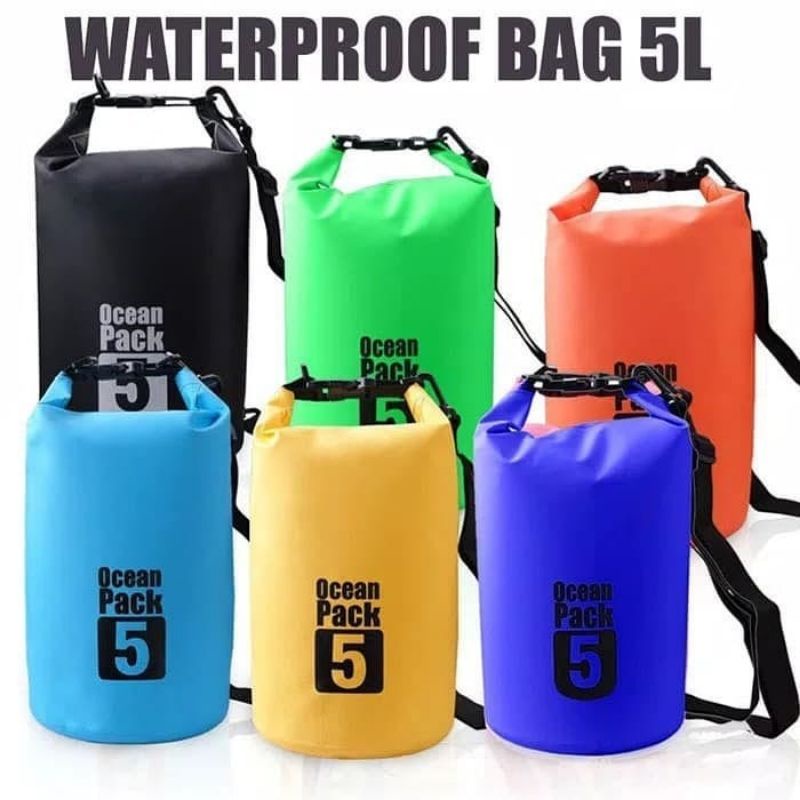 Dry Bag Ocean Pack 2L 5L 10L 20L 30 al/ Drybag Kantong Air / Tas waterproof