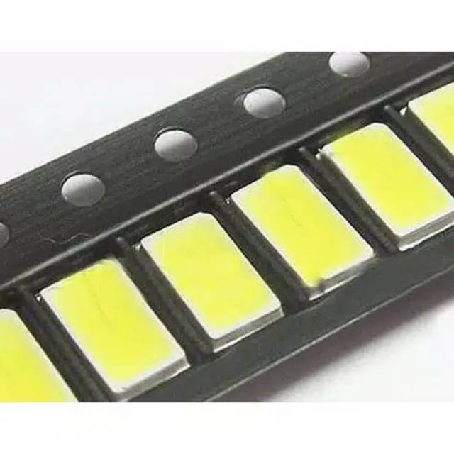 SMD Chip LED 5730/per 10 pcs Putih / Cold White 6000-7000K 0.5W 3.2-3.4V