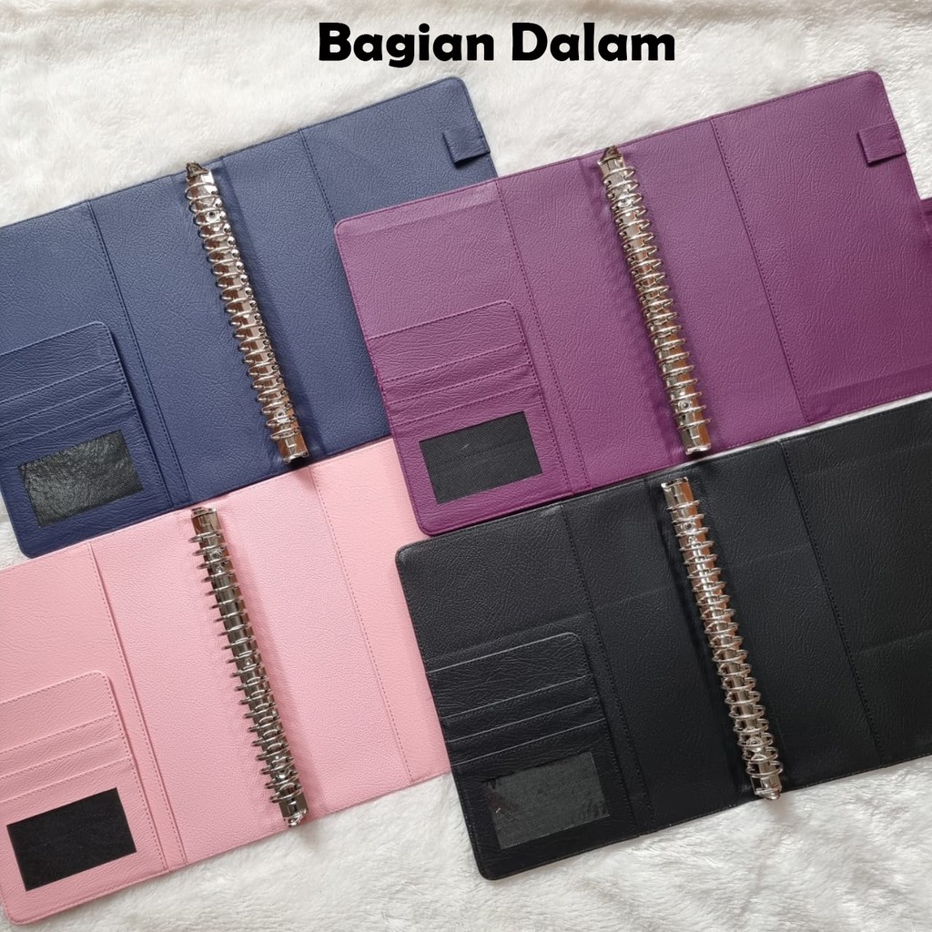 

RB BINDER COSTUM PRINTING POLOS FREE TAMBAH NAMA A5/20ring, B5/26ring, A6/6ring