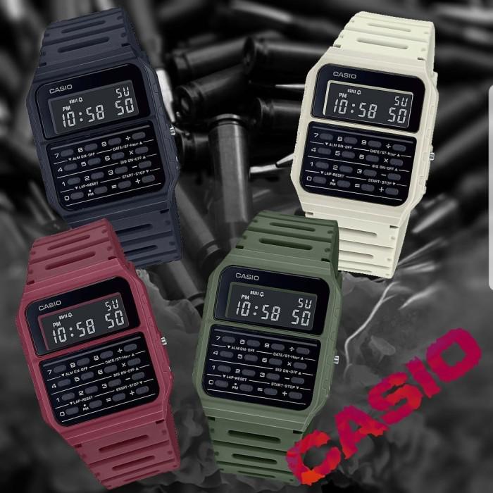 

PROMO! JAM TANGAN CASIO KALKULATOR CA-53WF-7 CA53WF ORIGINAL |Kalkulator