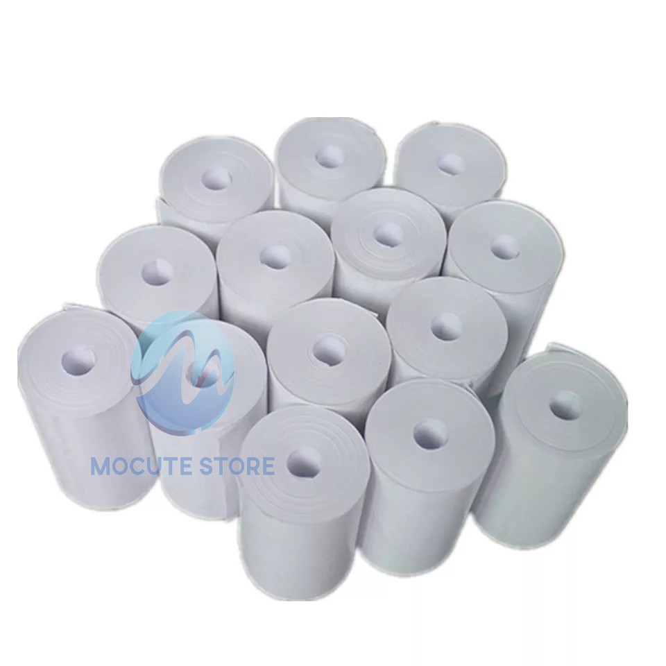 

RB < SMARTCOM > Paket 1 Pack isi 10 Roll Kertas Printer Thermal Kertas Struk kasir 58x30mm