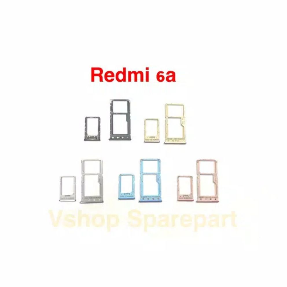 Simtray Simlock Tempat Sim Xiaomi Xiomi Redmi 6 6A Original