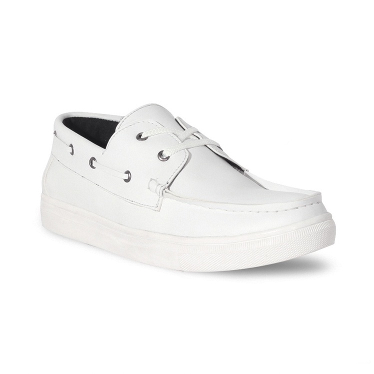 WILSON WHITE |ManNeedMe x Lvnatica| Sepatu Loafers Pria Sepatu Casual Sneakers ORIGINAL