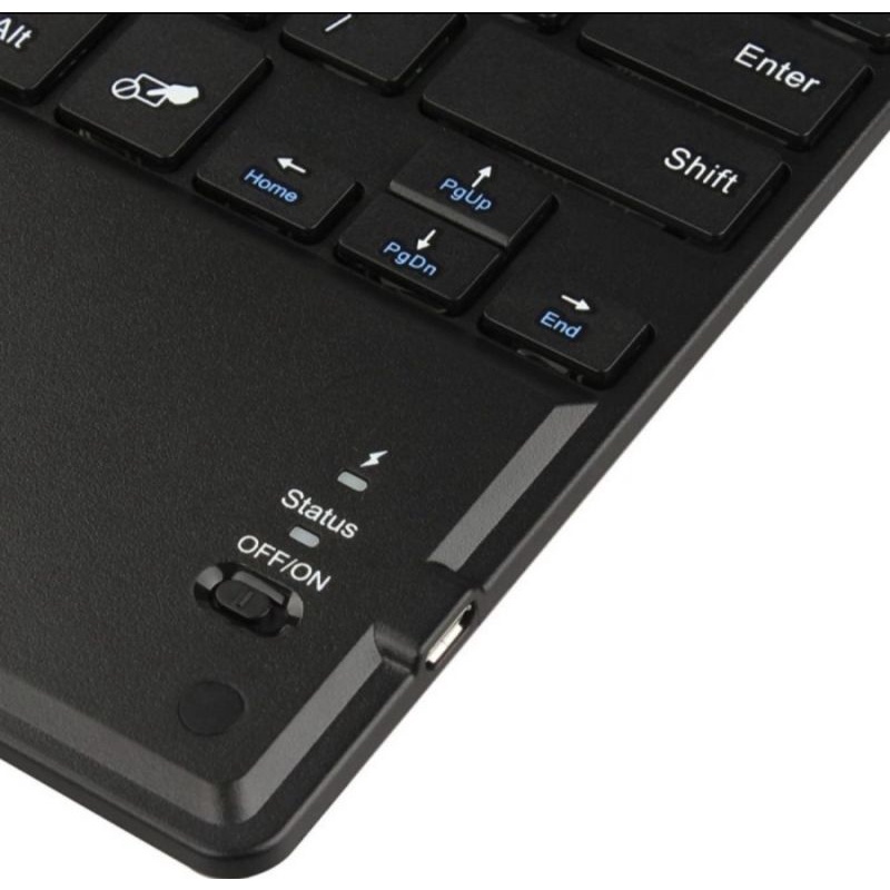 Keyboard Wireless Bluetooth 10 Inch Ultra Slim Dengan Touchpad