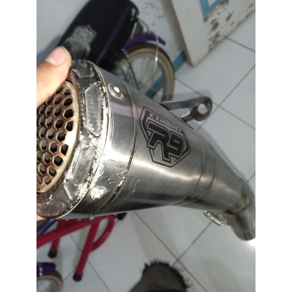 knalpot r9 gp series ninja 250 fi 2019 new original r9