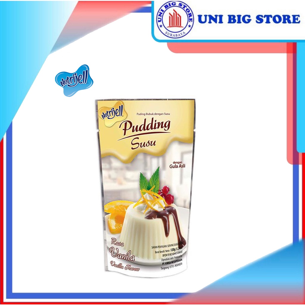 

Nutrijell Pudding Puding Susu Vanilla Vanila 120 gr