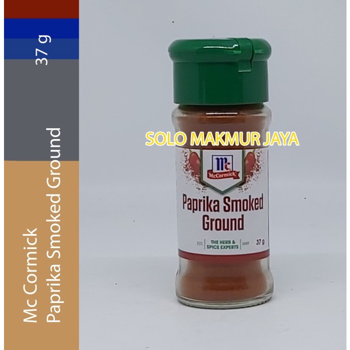 

Marhies- Mccormick Mc Cormick Paprika Smoked Ground Bumbu Bubuk 37 G
