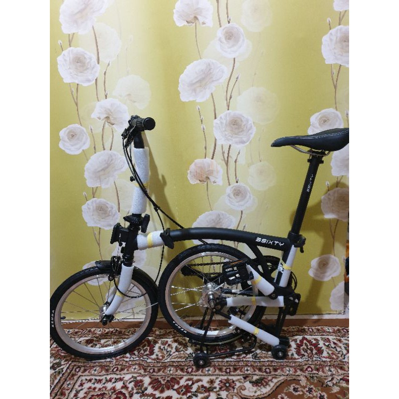 Sepeda Lipat 3Sixty black doff limited