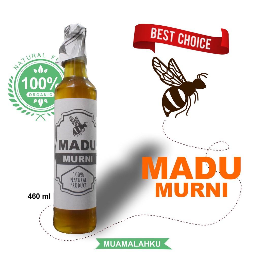 

Madu Murni (RAW HONEY) - Lebah Nyiruan Multiflora