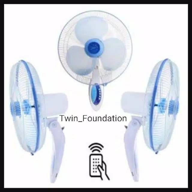 Kipas Angin Dinding Miyako RC-1689 (Pakai remote)