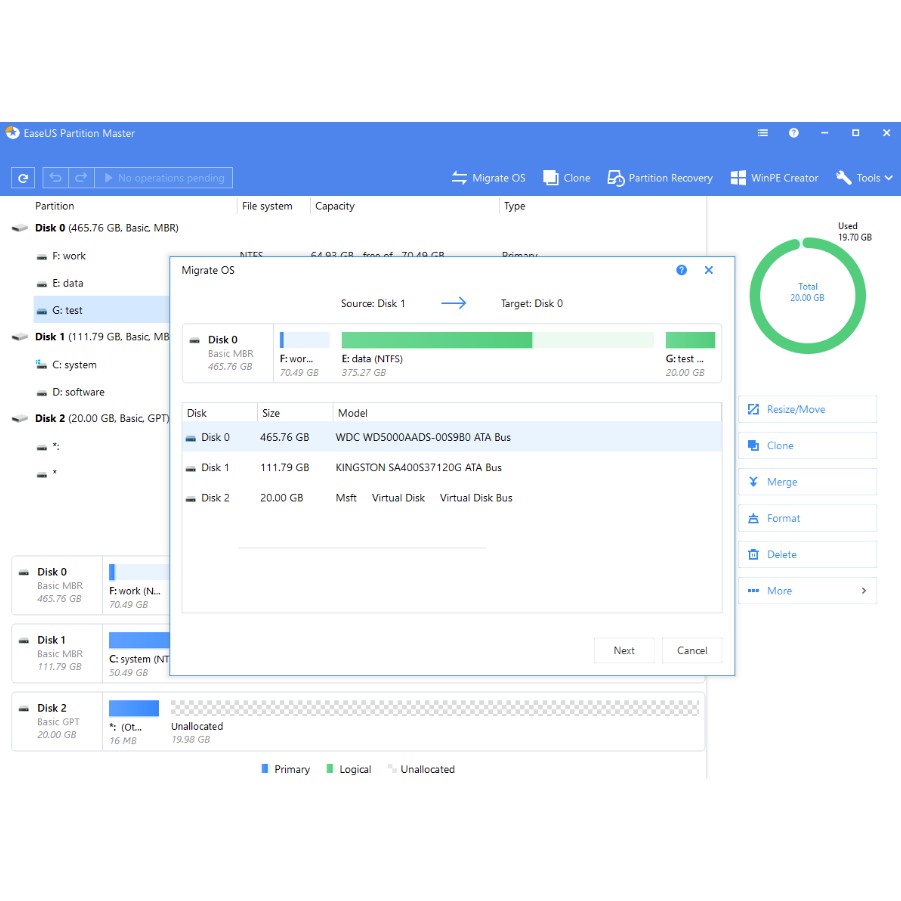 [FULL VERSION] EaseUS Partition Master 15 - GARANSI AKTIVASI