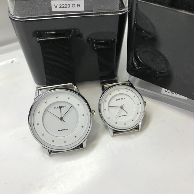 JAM TANGAN COUPLE VINERGY RANTAI PASIR