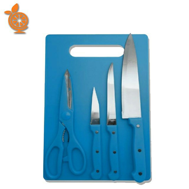 Pisau Dapur Full Set Talenan Dan Gunting Harga Pisau Dapur Anti Karat
