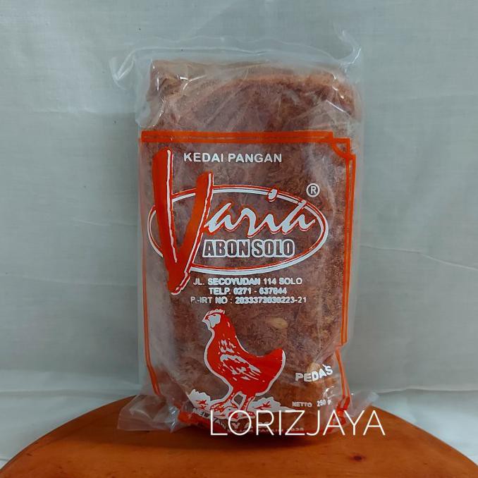 

Limited Stock Abon Ayam Varia Solo Pedas 250Gr ^