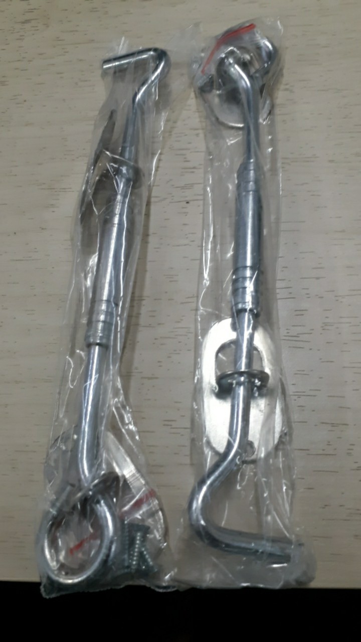 Hak Angin Bulat, Cantolan Jendela Panjang 8(20cm)bahan Padet Stenlis