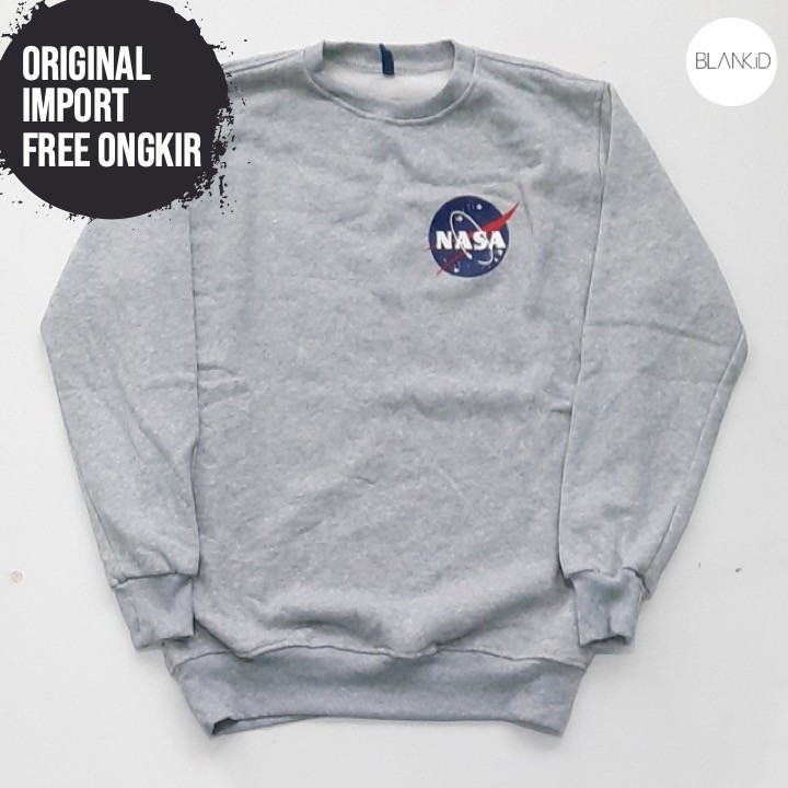 CREWNECK HNM NASA WORLD ORIGINAL - SWEATER H&M NASA - CREWNECK HNM ORIGINAL - JAKET HNM - BLANK.ID