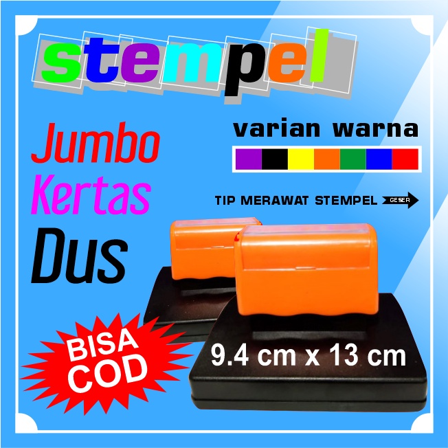 

Stempel Flash Logo Nama Cap Otomatis Murah Warna Custom Kardus Packing Kemasan Box Ukuran Besar Jakarta Nusantara