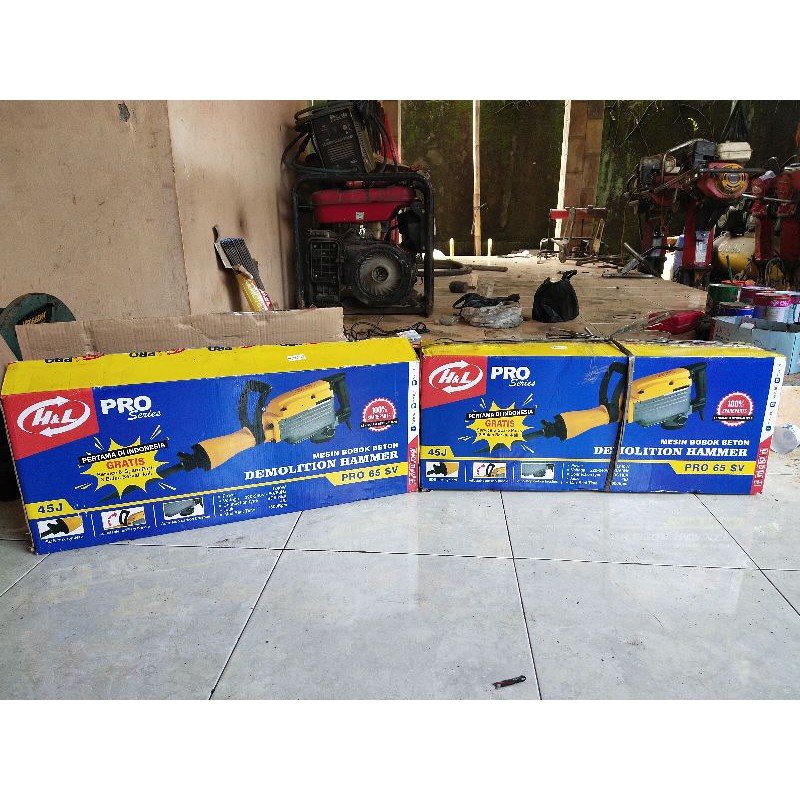 Jack Hammer Listrik Mesin Bobok Beton Aspal Dinding