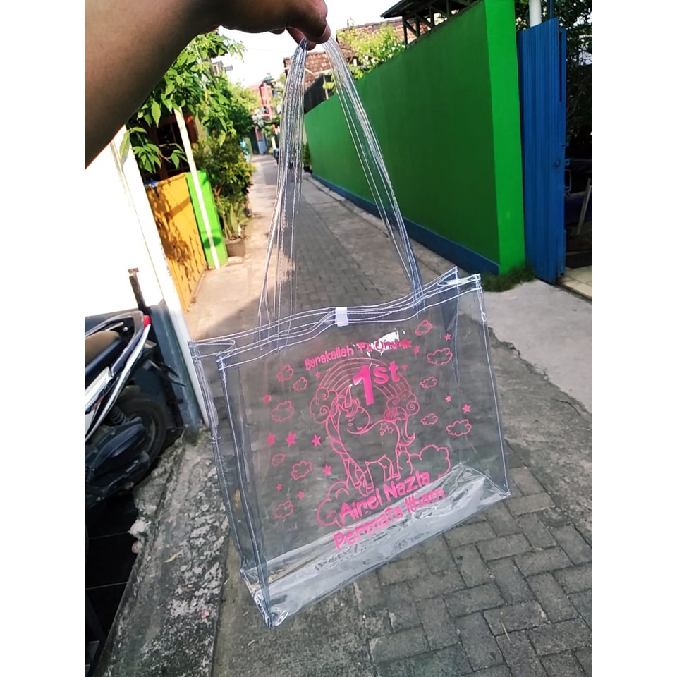 

35x30x10 Min Order 30pcs! Free Sablon Satu Warna Satu Sisi! Tas Sablon Murah! Tas Aqiqah Murah!