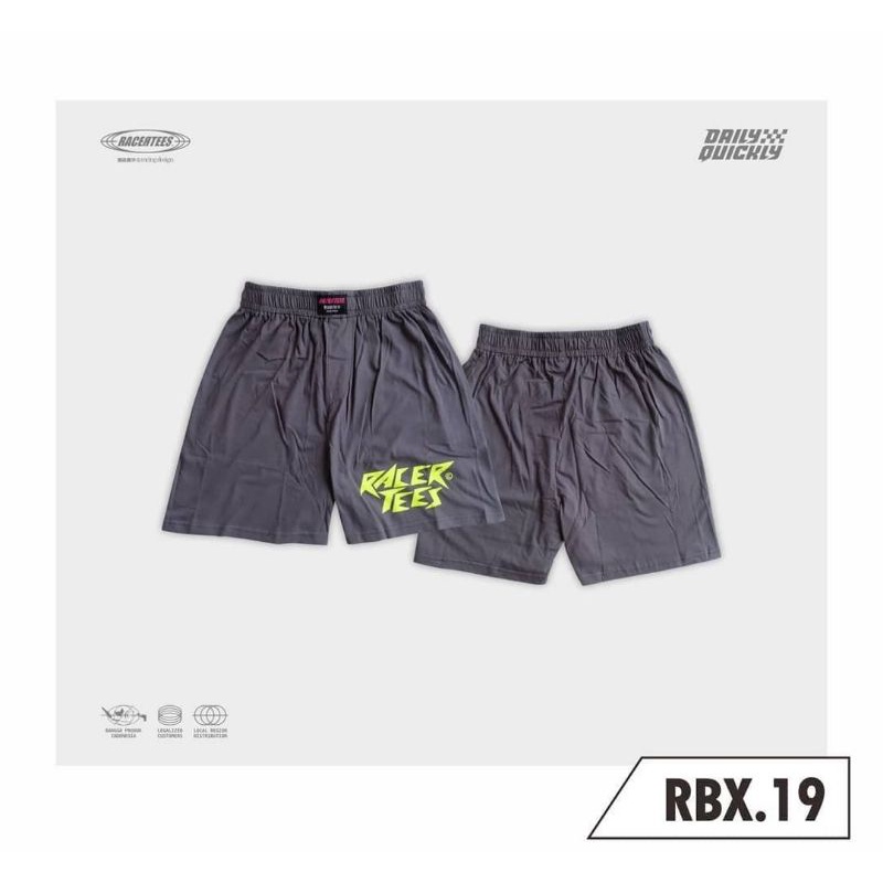 Boxer 100% Original Racertees ( GRATIS ONGKIR ! )