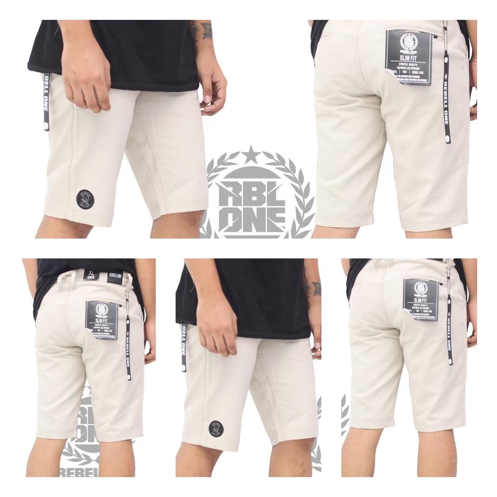 Celana Chino Panjang Pria Rebel one Original Premium Slimfit Ukuran M L XL