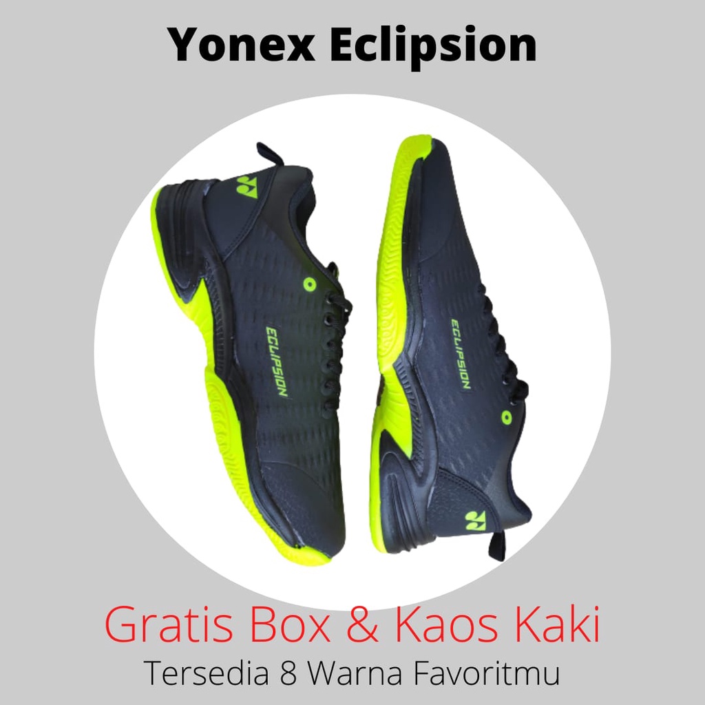 Sepatu Olahraga Badminton Sepatu Bulutangkis Yonek Eclipsion (COD)