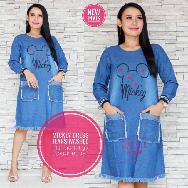 Mickey dress jeans / mickey tunic jeans