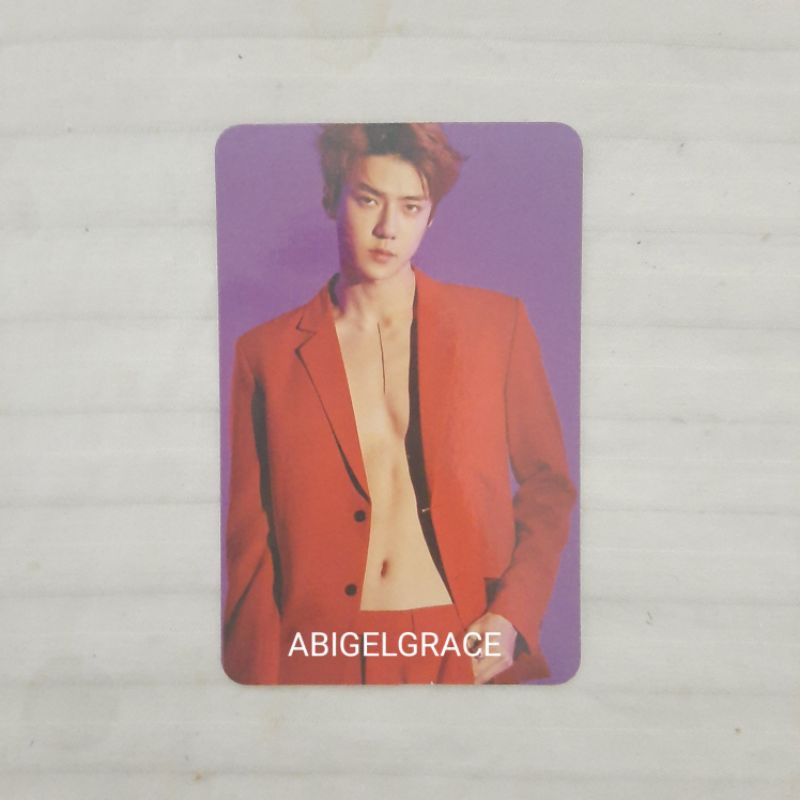 SEHUN PHOTOCARD SM POP UP STORE