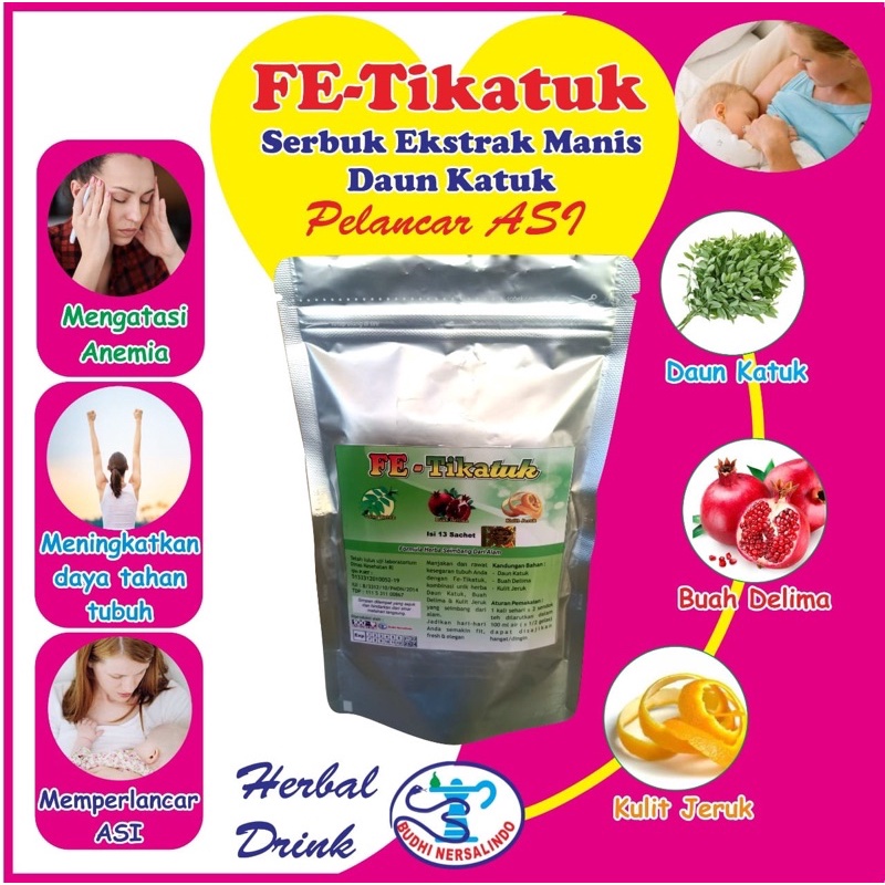 

FE Tikatuk Budhi Nersalindo | Mengatasi anemia | Meningkatkan daya tahan tubuh | Memperlancar ASI