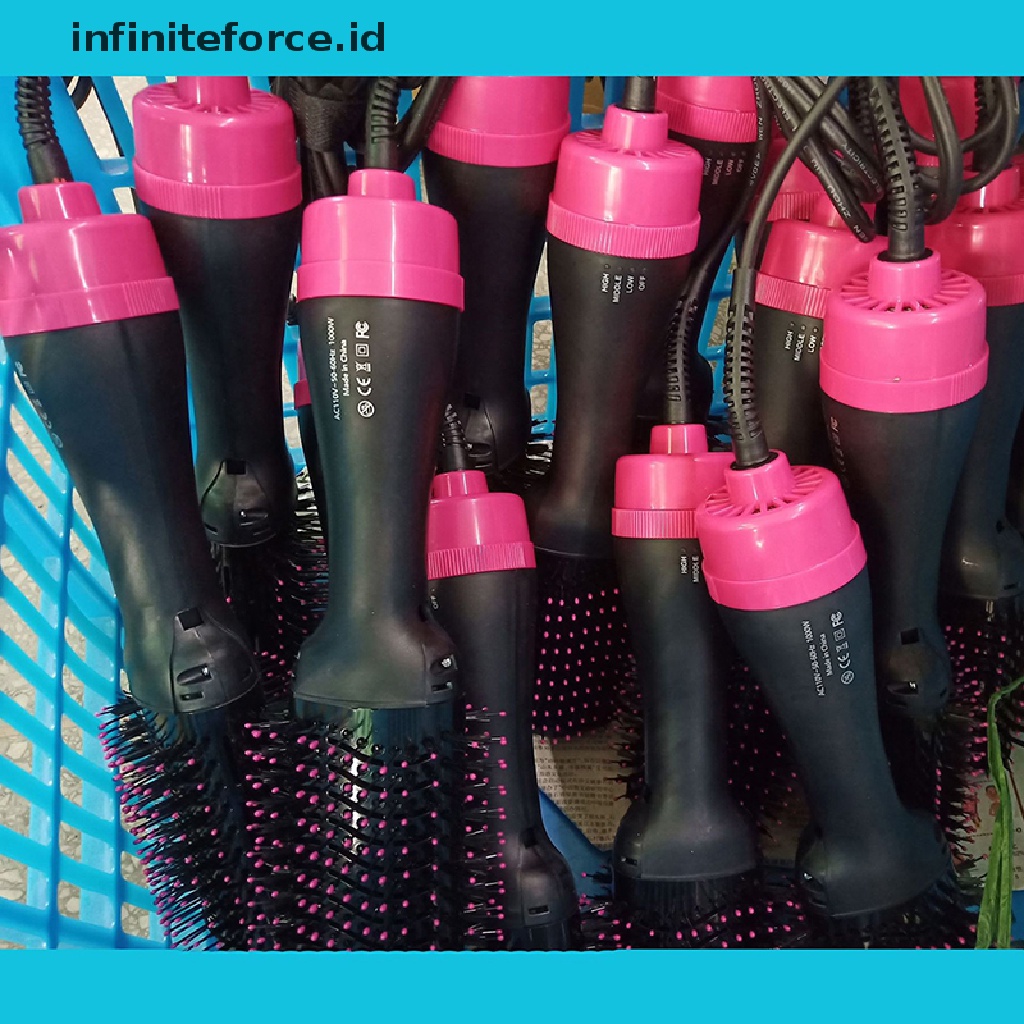 (infiniteforce.id) Hot Air Brush Ionic Volume Udara Panas Untuk Nb Rste