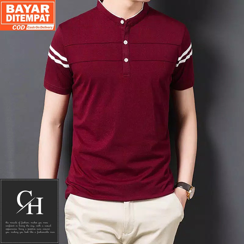 Kaos Zayn Polos Terbaru Kaos Polo Pria Kerah Shanghai Bahan Cotton Distro Bandung Original