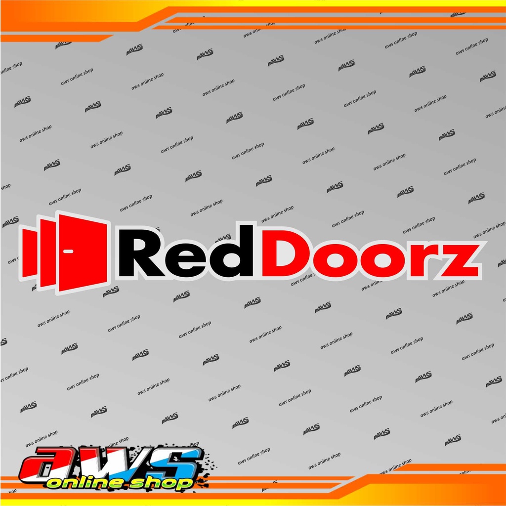 Sticker RedDoorz Panjang