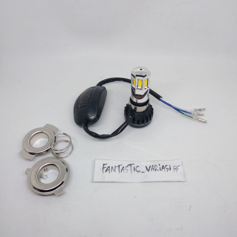 LAMPU LED DEPAN TYTO 6 SISI WHITE UNIVERSAL